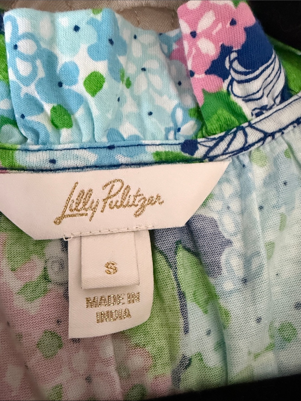 Lilly Pulitzer Amiria Sleeveless Floral Maxi Dress in Blue, Pink & Green - Picture 2 of 6